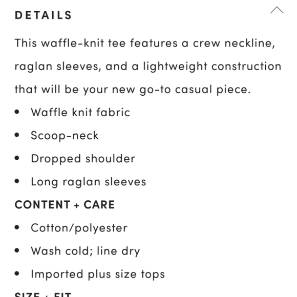 NWT Torrid Stripped Mini Waffle Top Sz 4X - Picture 5 of 5